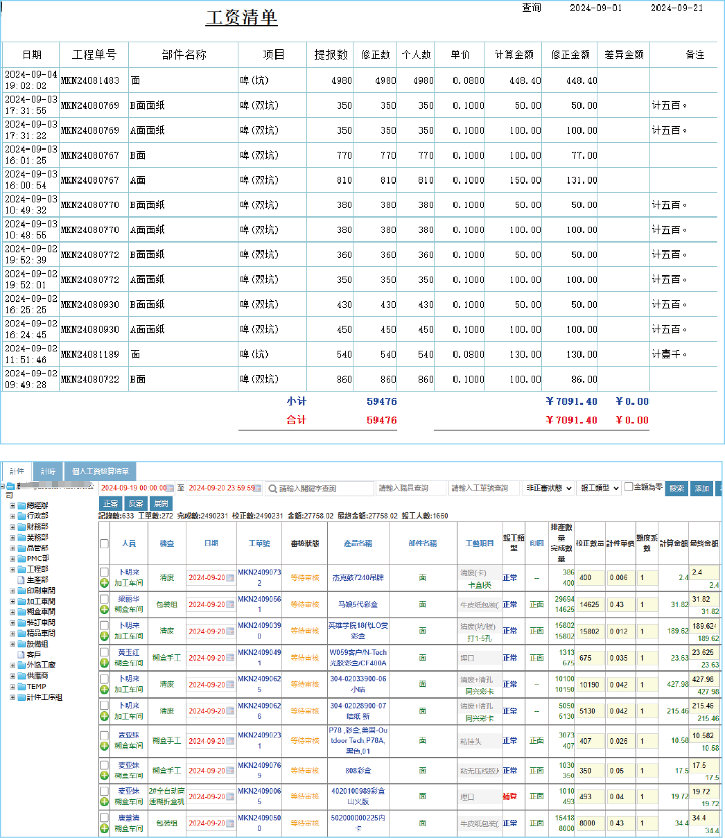 ERP System Gallery Image